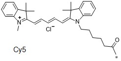 Cy5化学结构